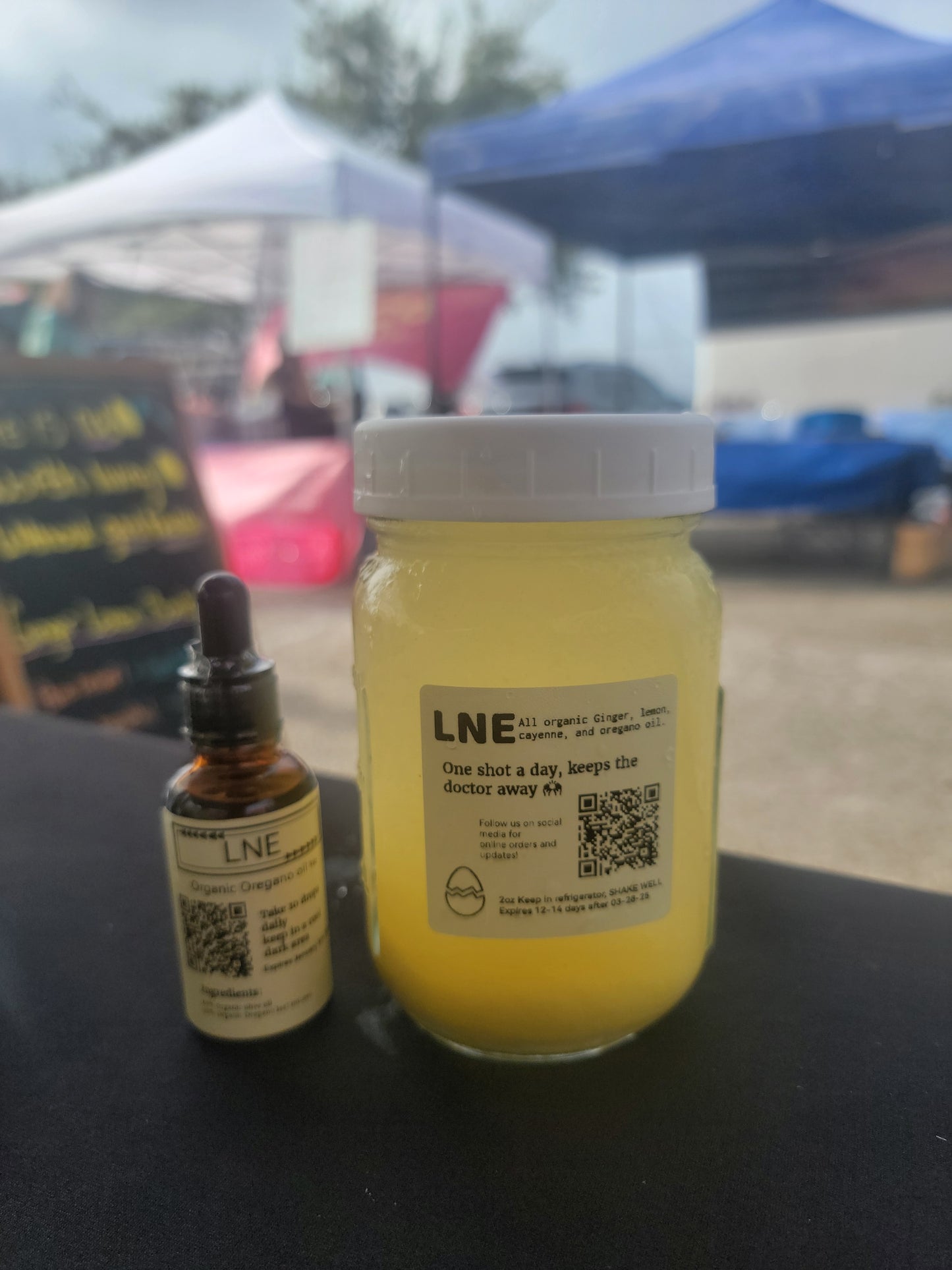 Ginger Lemon Bomb Jar